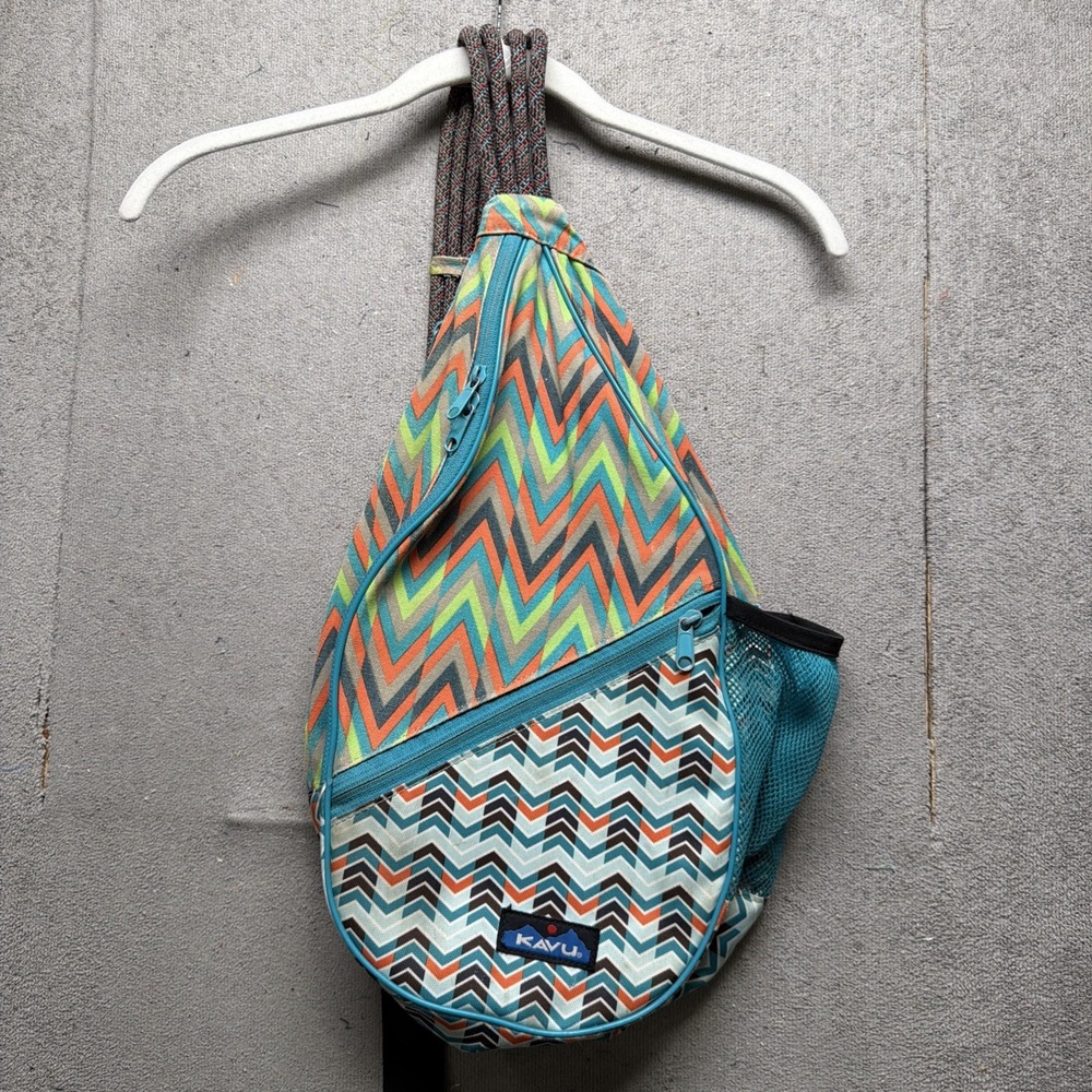 Kavu Rope Sling Bag Crossbody‎ Backpack Adjustable Strap Outdoor Casual